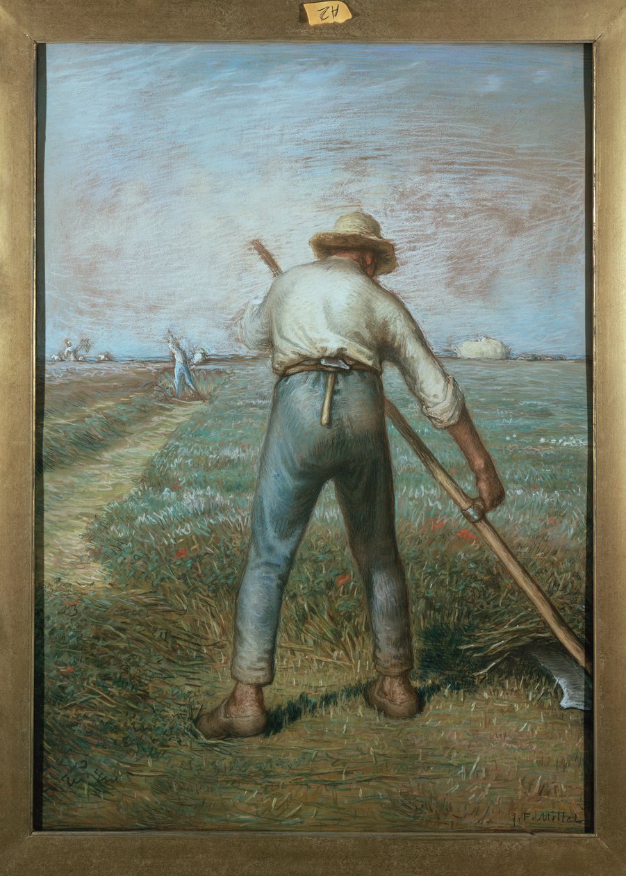 Il Mietitore, c.1866-68 da Jean Francois Millet