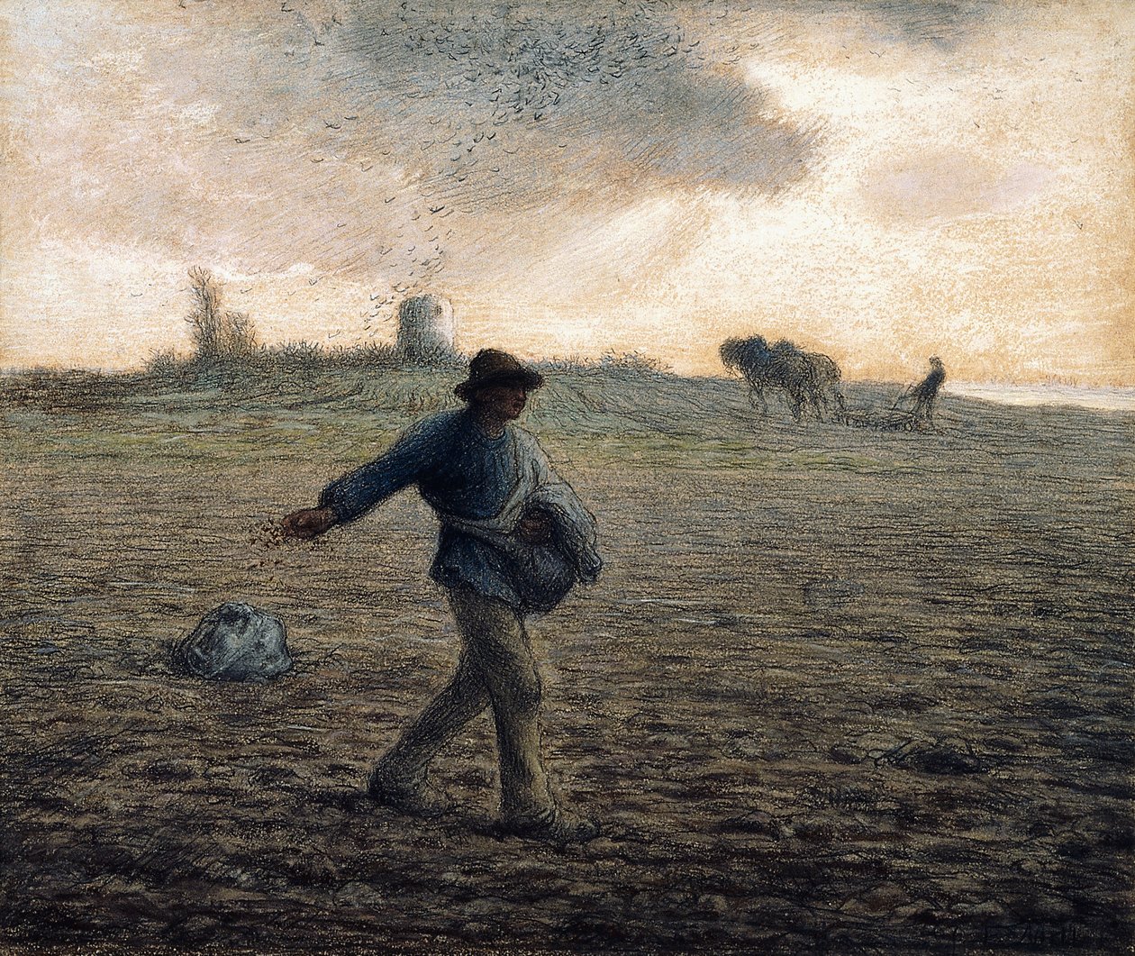 Il seminatore da Jean Francois Millet