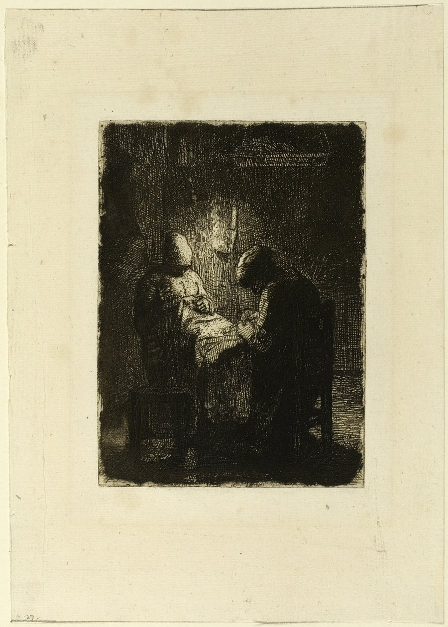 La veglia da Jean-Francois Millet