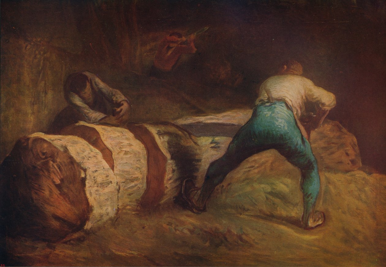 I segatori di legna da Jean Francois Millet