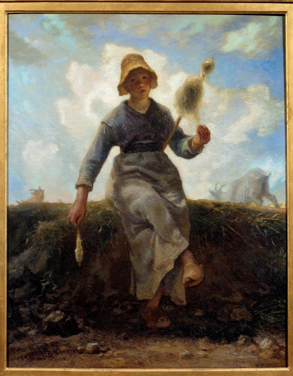 La filatrice, capraia dell