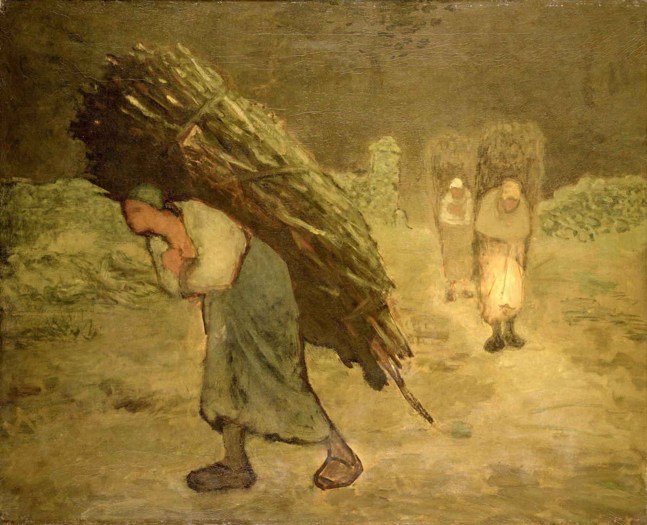 Inverno: I raccoglitori di fascine da Jean Francois Millet