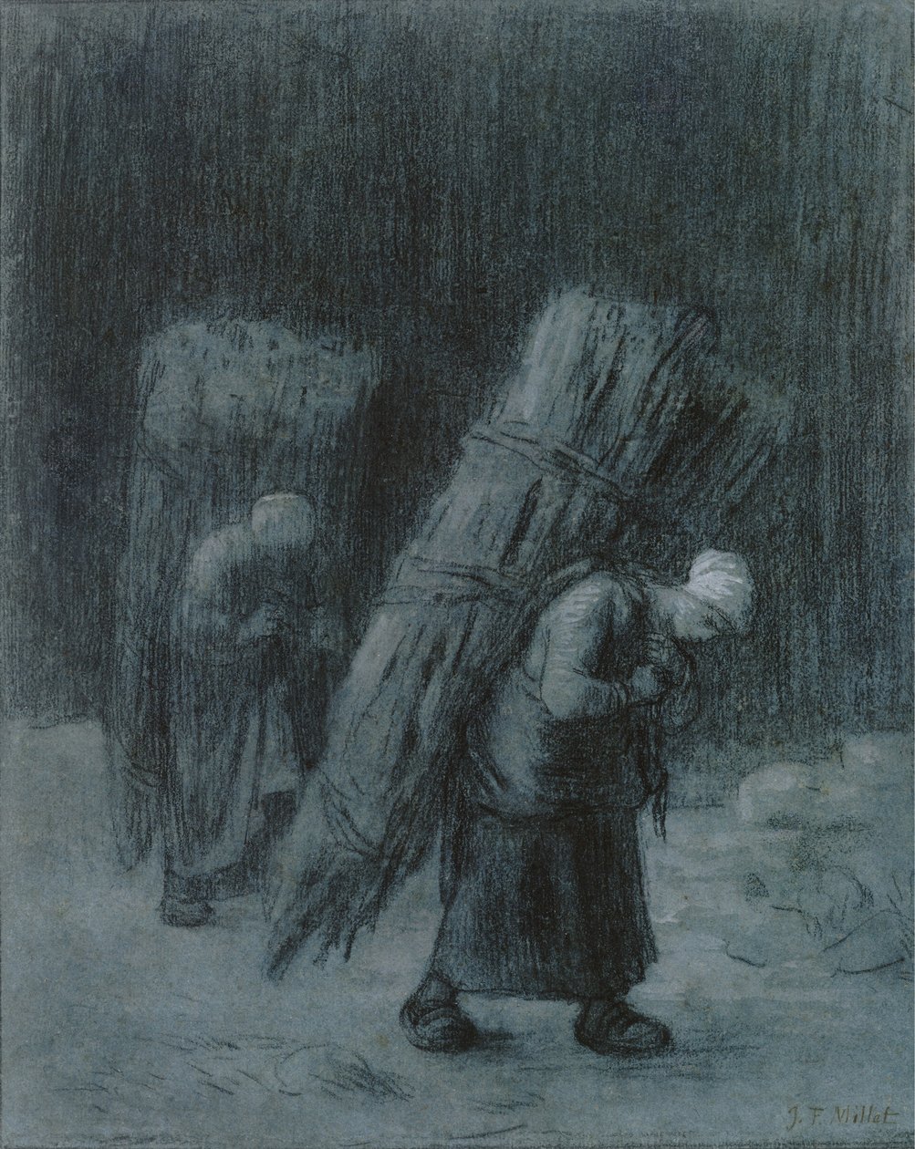 Donne che portano rami, c.1858 da Jean Francois Millet