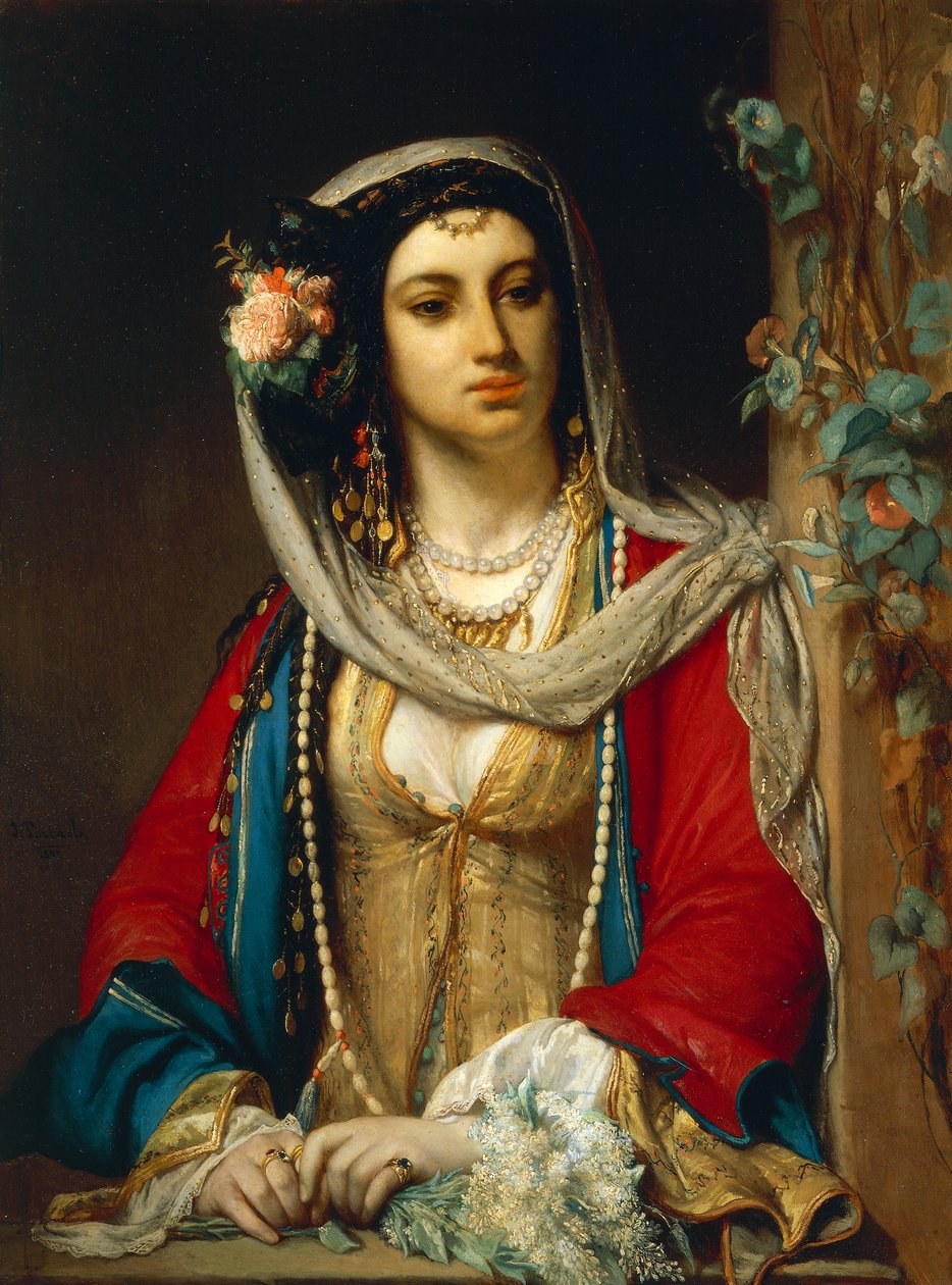 Donna ebrea del Cairo da Jean Francois Portaels