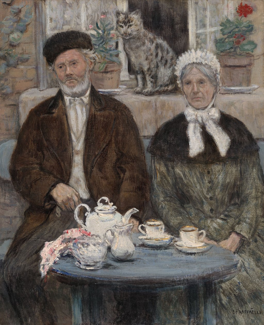 Tè pomeridiano da Jean Francois Raffaelli