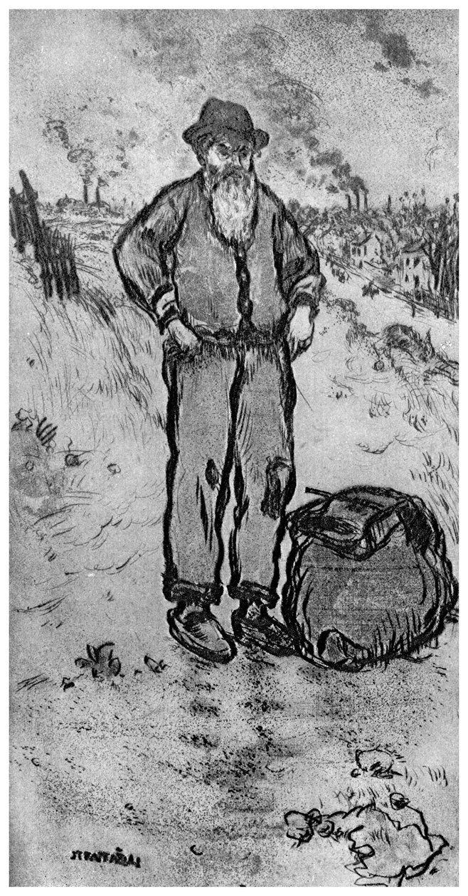 Le Chemineau da Jean Francois Raffaelli