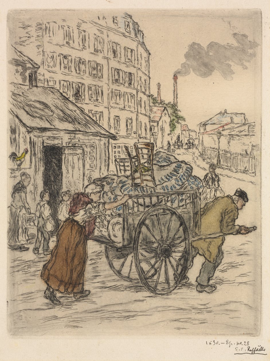 Il Trasloco da Jean Francois Raffaelli