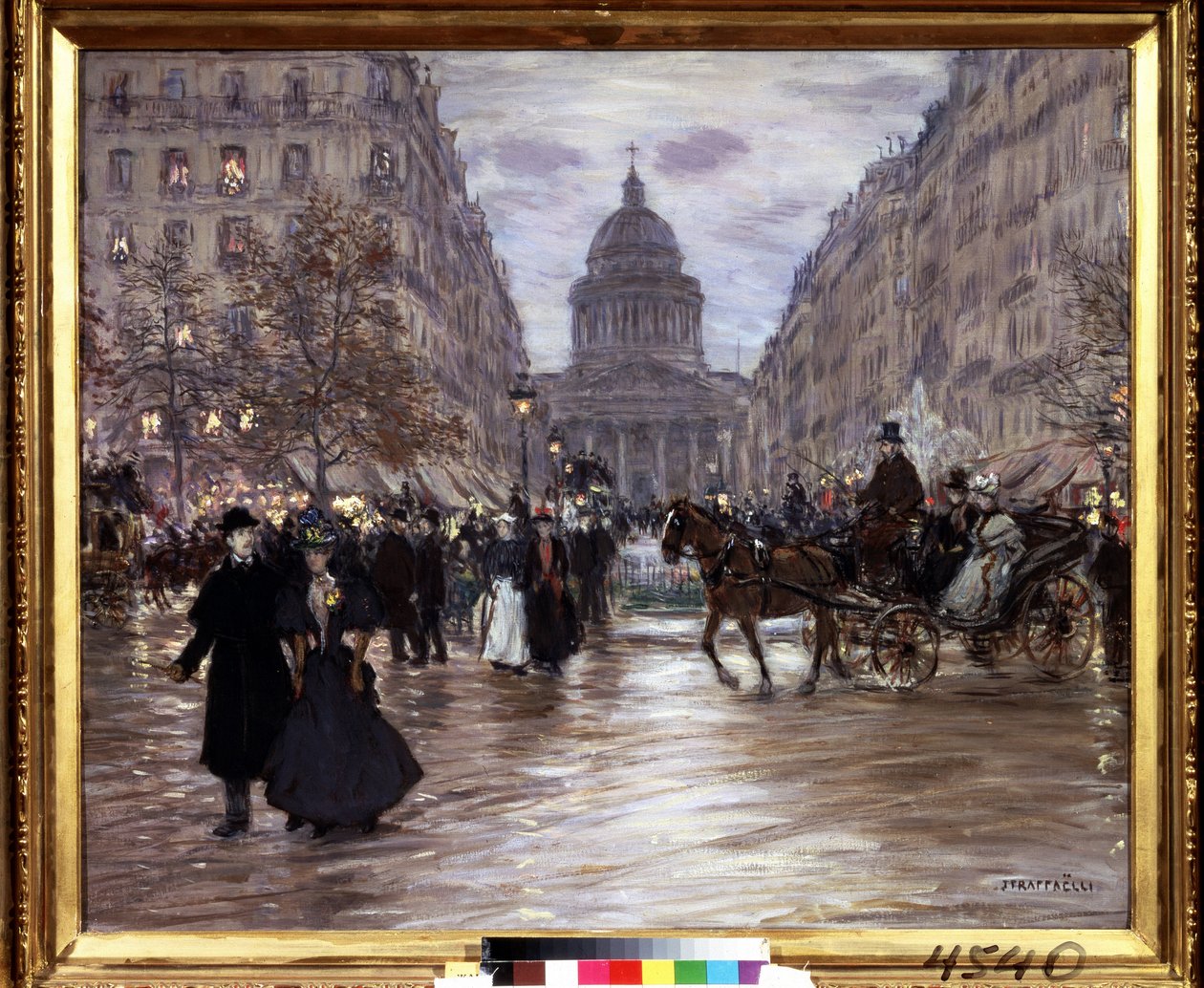 Il boulevard Saint-Michel da Jean Francois Raffaelli
