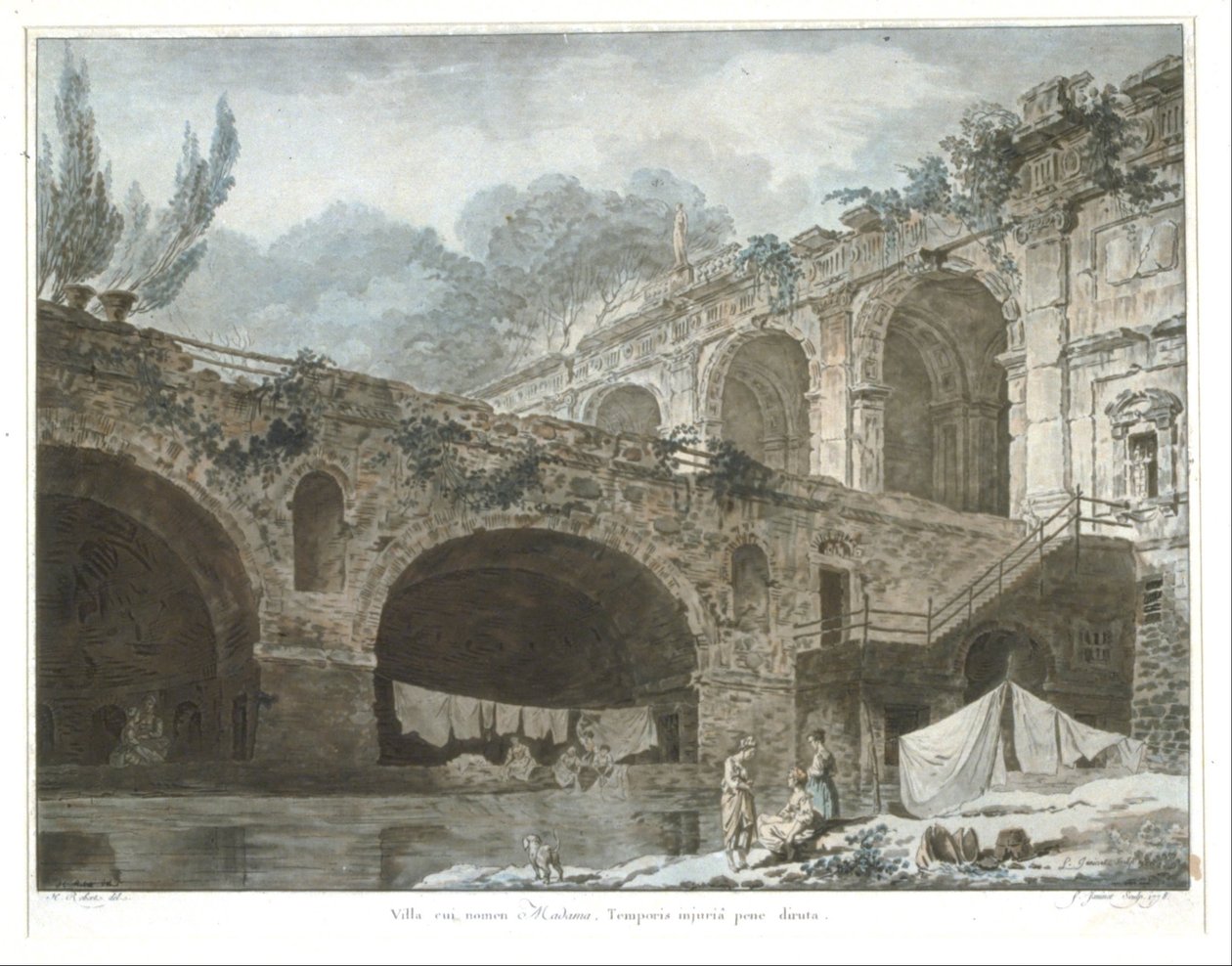 La Villa Madama da Jean Francois Janinet
