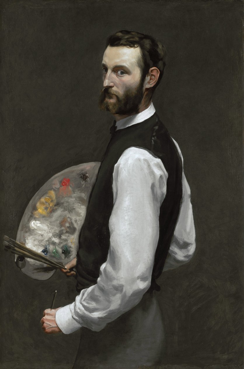 Autoritratto, 1865-66 da Jean Frederic Bazille