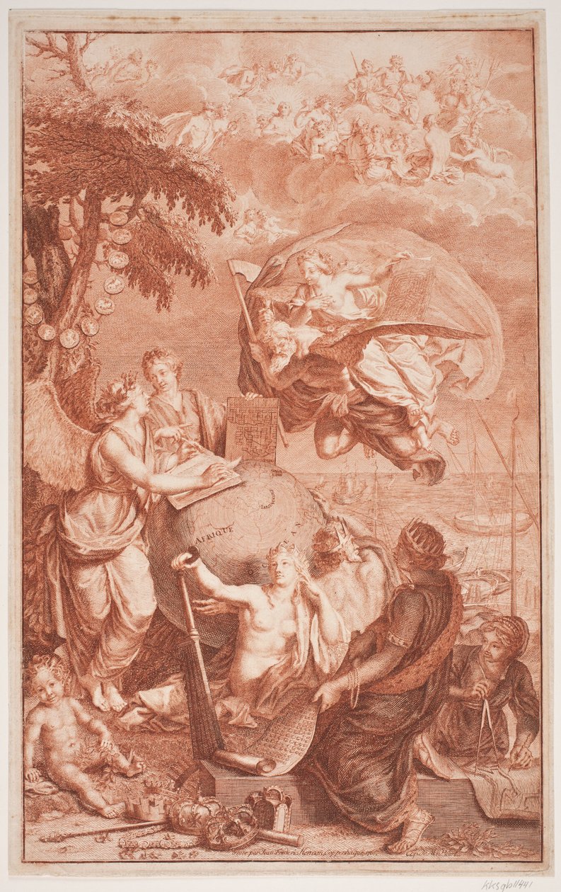 Allegoria della navigazione da Jean Frederic Herman