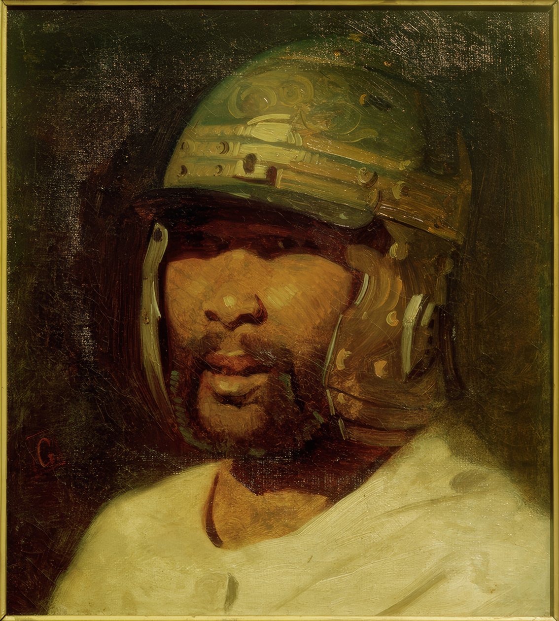 Testa di un saraceno da Jean Francois Gigoux
