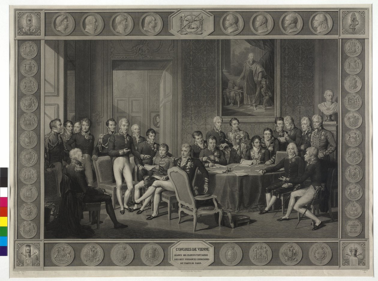 Congresso di Vienna 1814/1815 da Jean Godefroy
