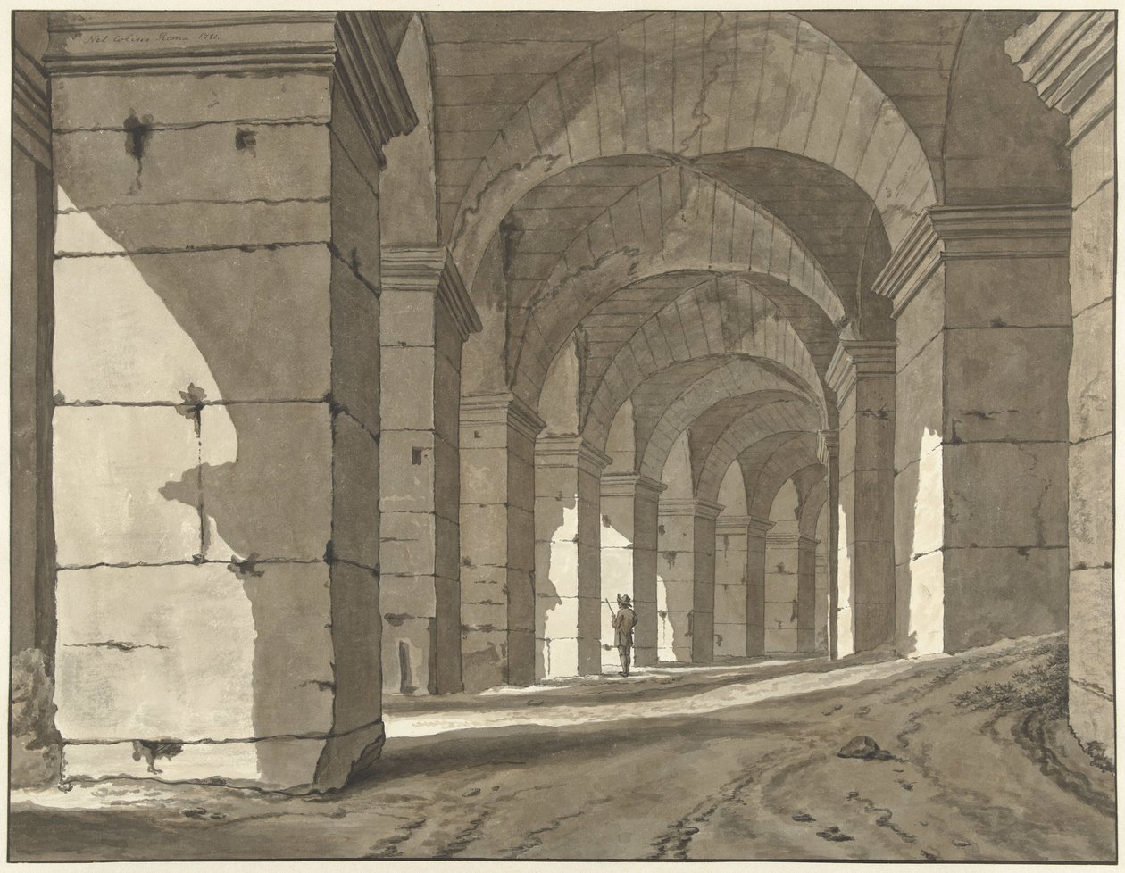 Veduta del Colosseo da Jean Grandjean