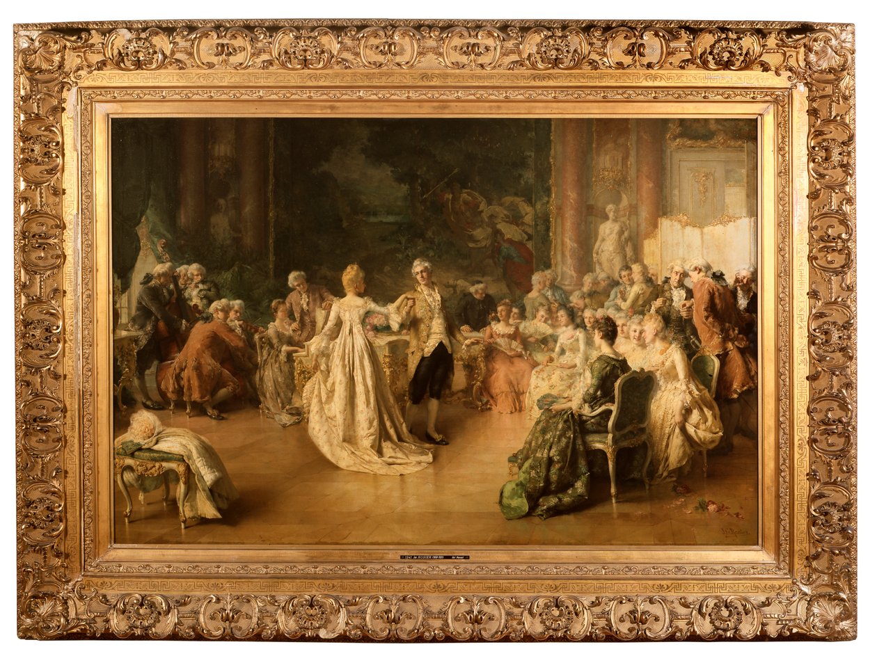 Il minuetto da Jean Guillaume (1858 1931) Rosier