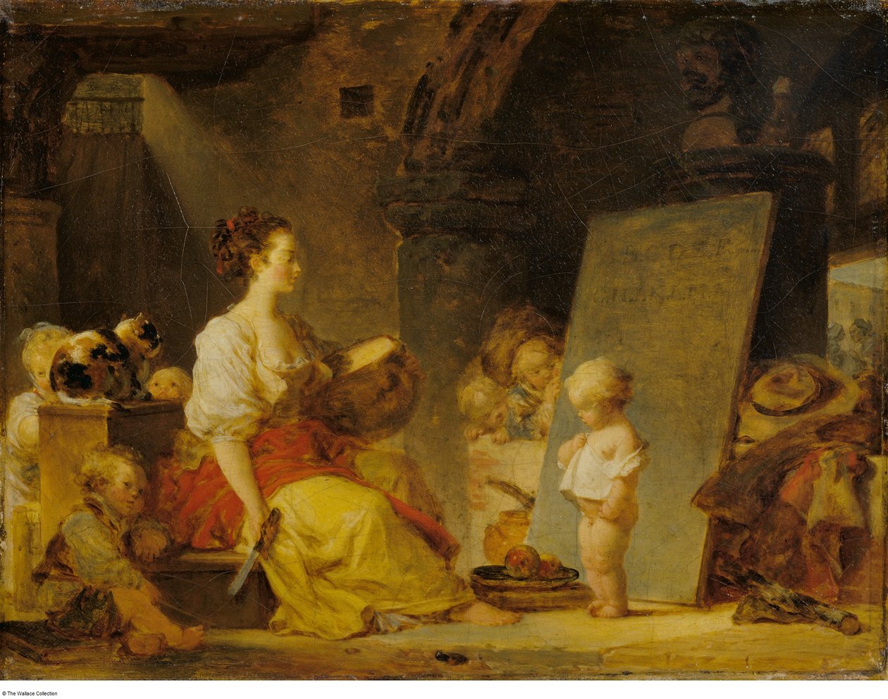 Fragonard - Dite per favore, 1780 ca. da Jean Honore Fragonard
