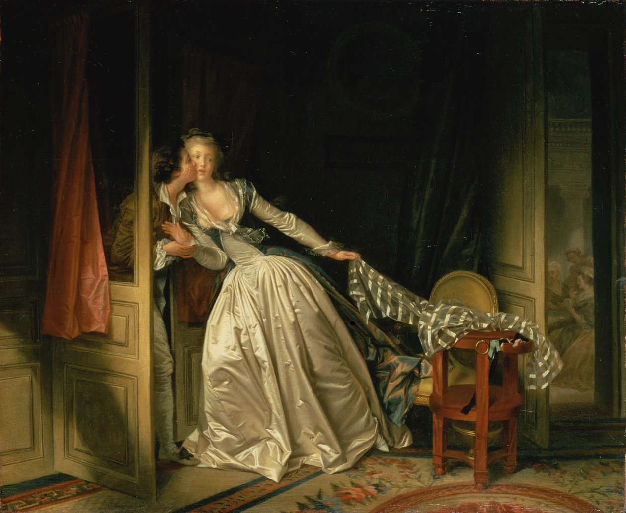Il bacio rubato da Jean Honore Fragonard
