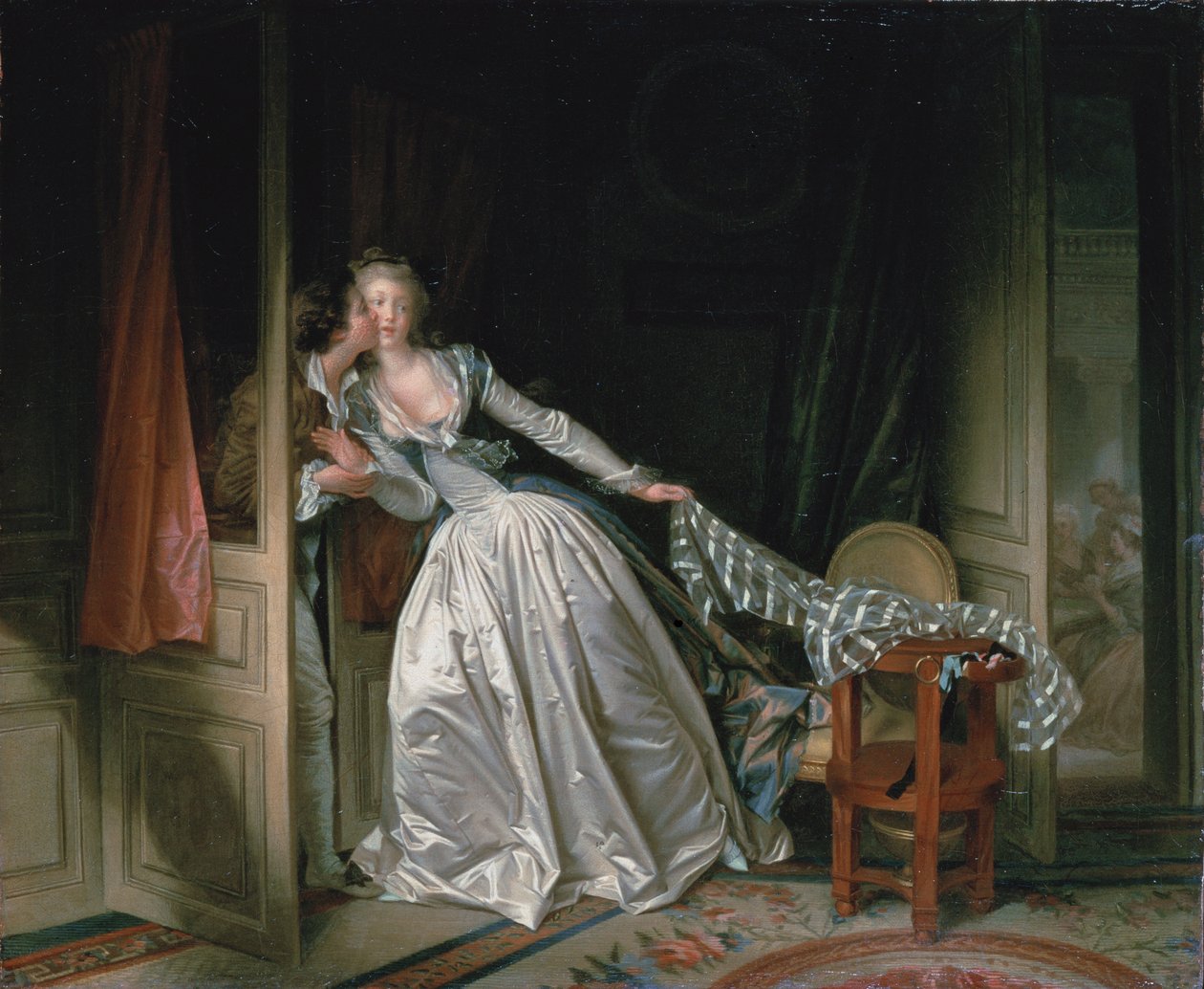 Il bacio rubato da Jean Honore Fragonard