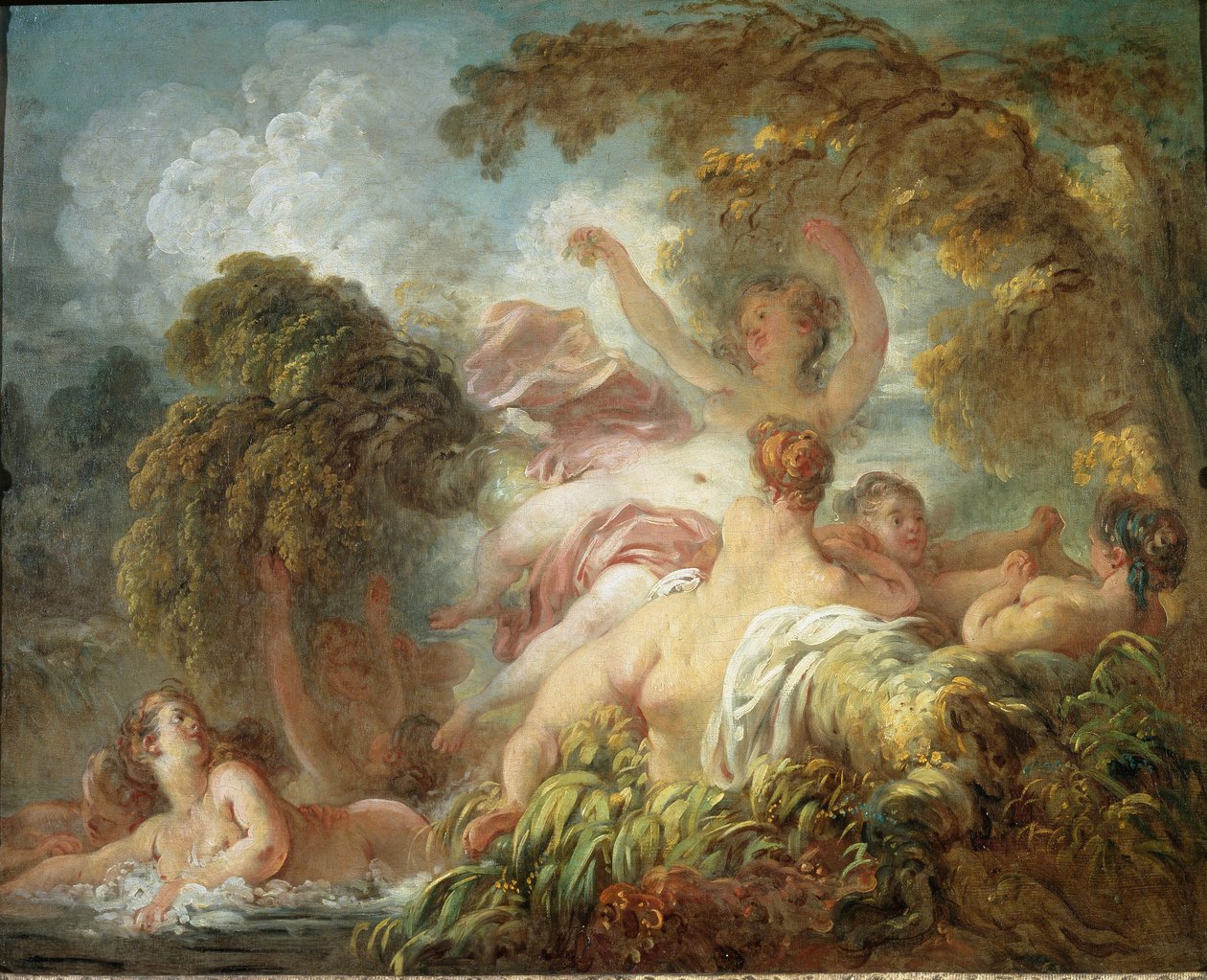 Bagnanti da Jean Honore Fragonard