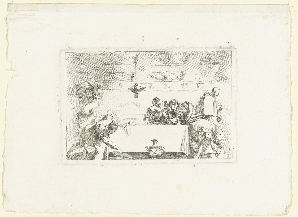 Discepoli a Emmaus da Jean-Honore Fragonard