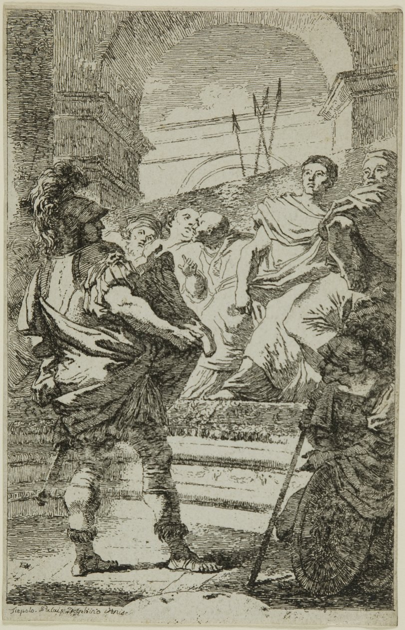 Fabius Maximus Davanti al Senato Cartaginese da Jean Honore Fragonard