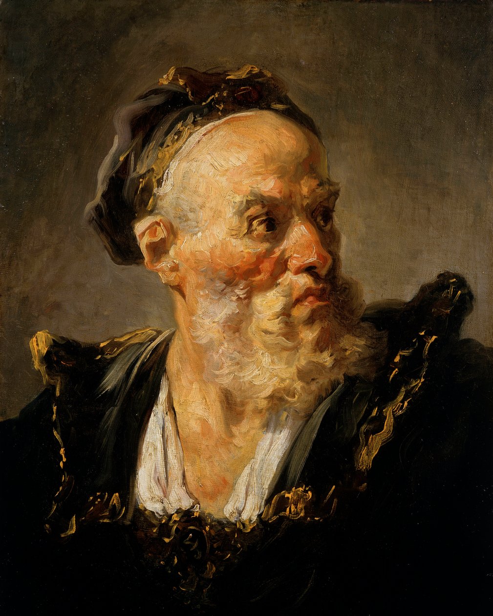 Testa di vecchio da Jean Honore Fragonard