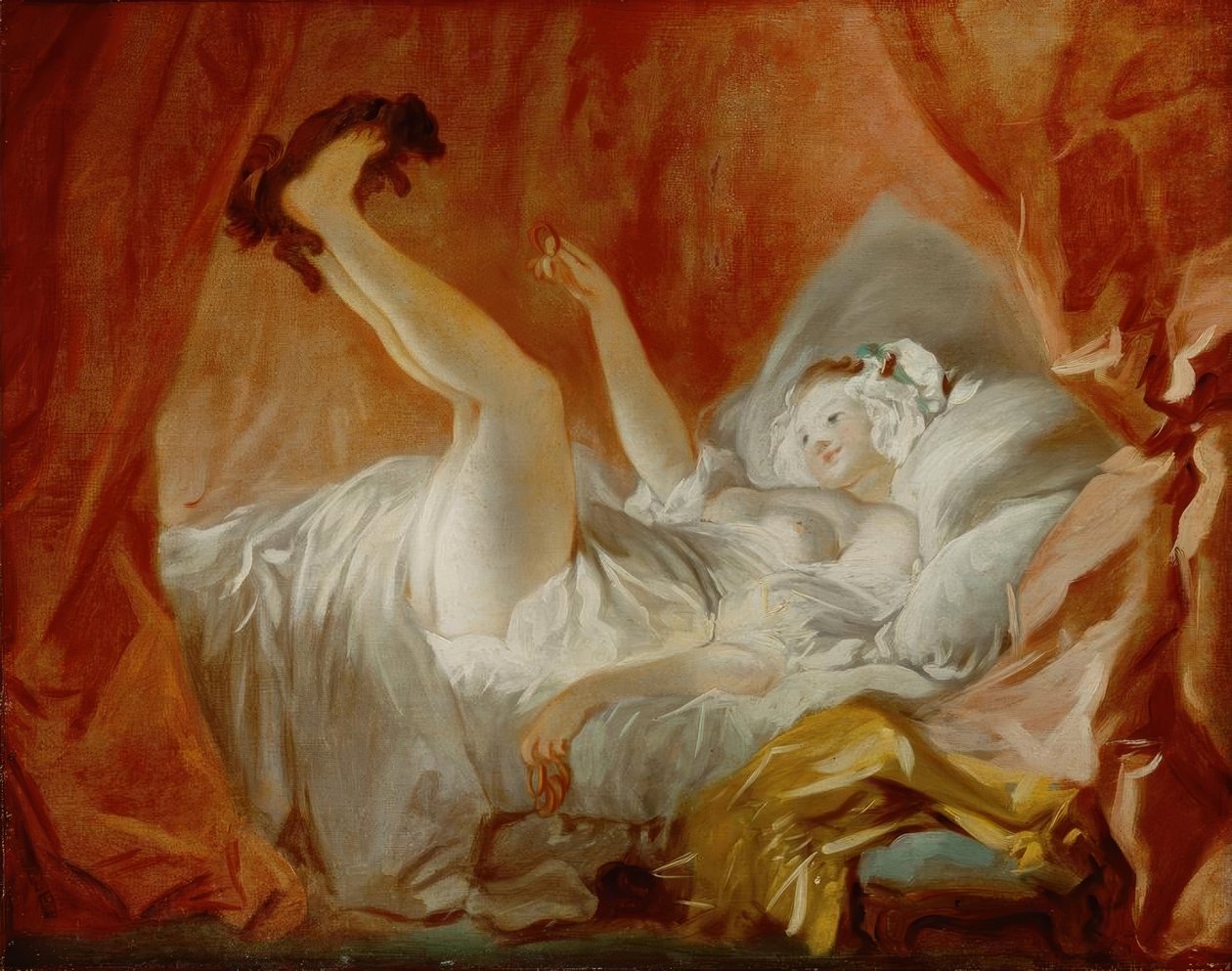 La Gimblette da Jean-Honore Fragonard
