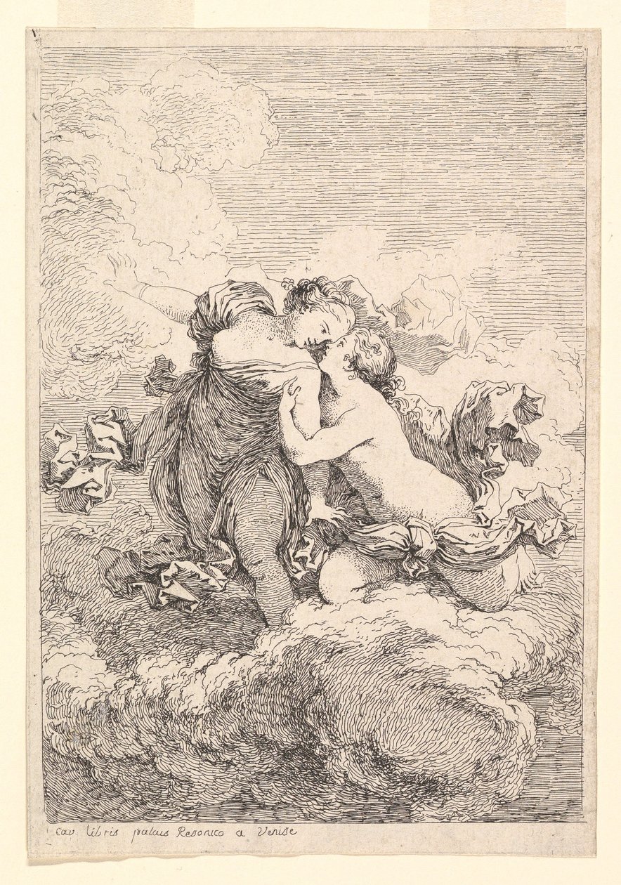 Scena Mitologica, possibilmente Diana che Seduce Callisto da Jean Honore Fragonard