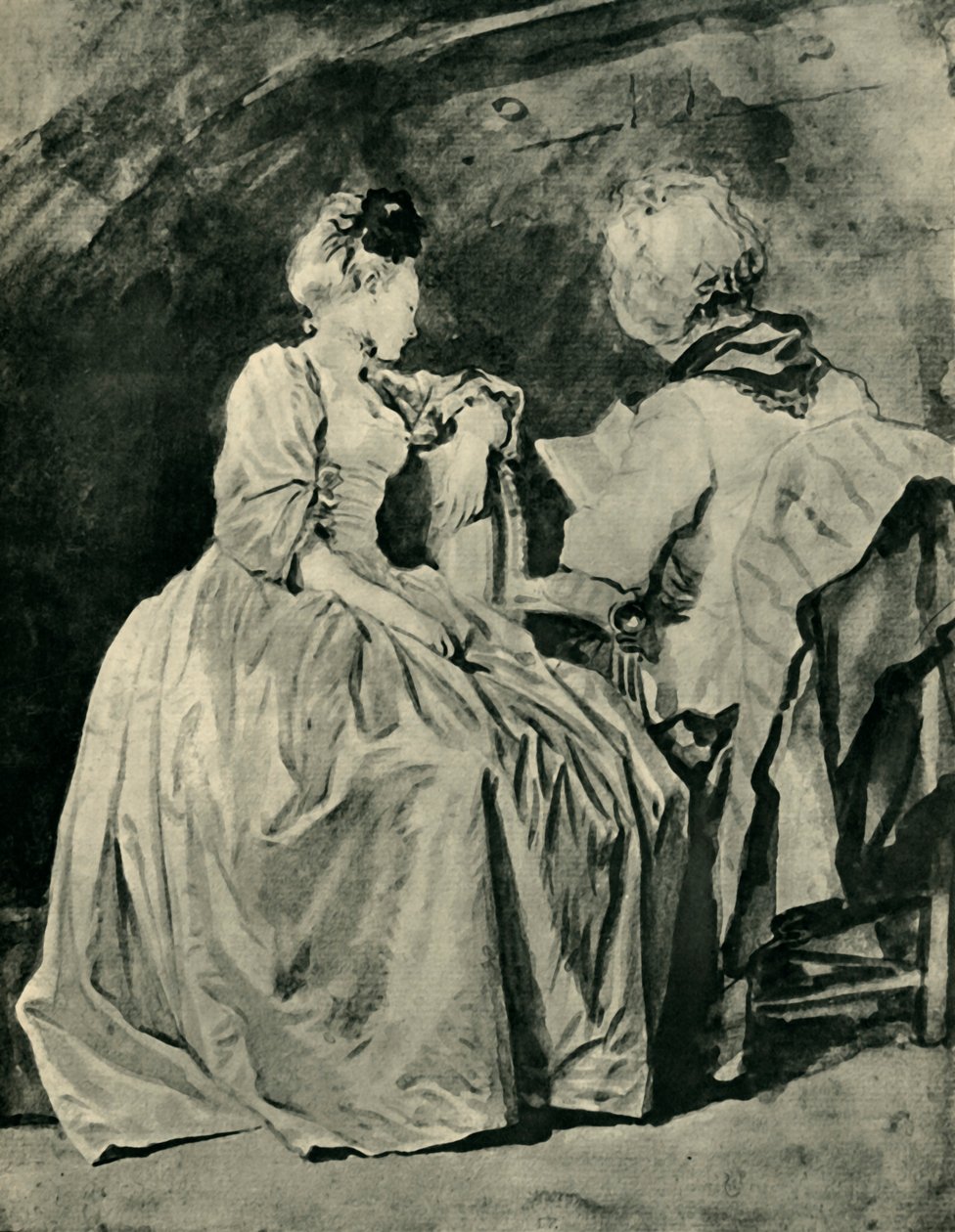 Lettura, c1778, 1943 da Jean Honore Fragonard