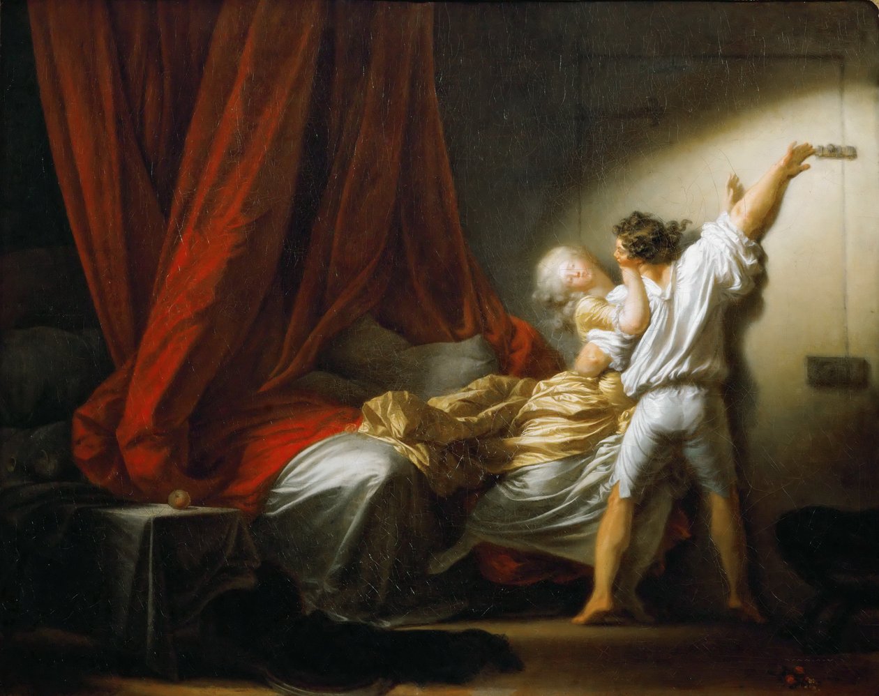 Il chiavistello Le Verrou da Jean Honore Fragonard
