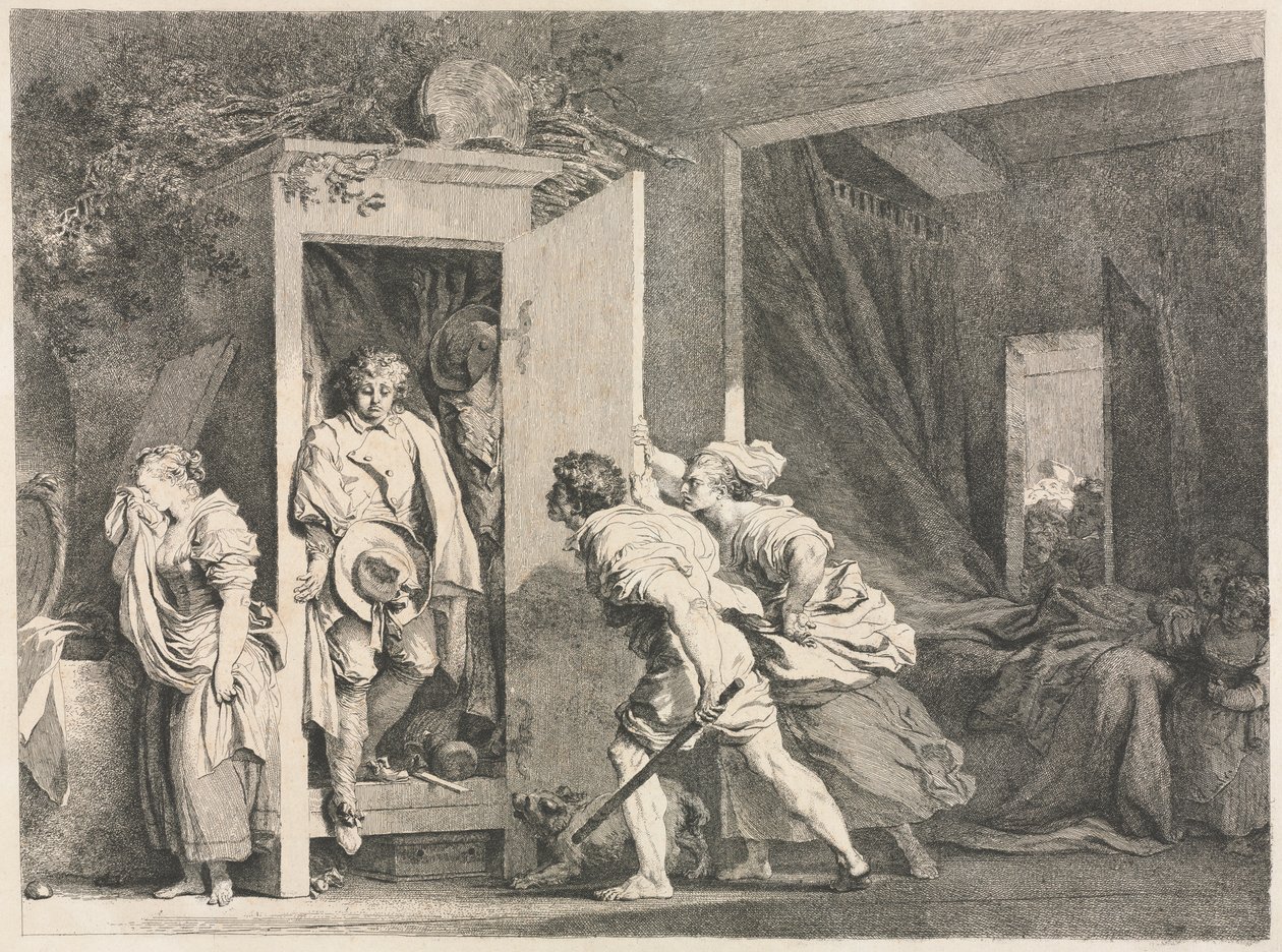 La credenza da Jean Honore Fragonard