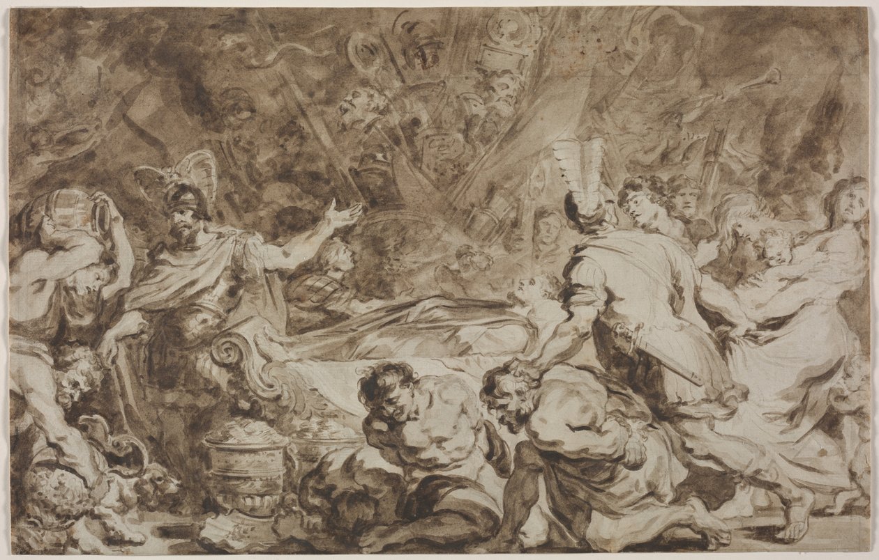 Il funerale di Decio Mure, 1774 da Jean Honore Fragonard