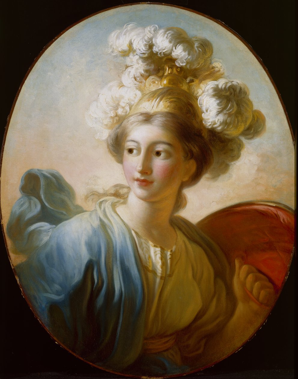 La dea Minerva da Jean-Honore Fragonard