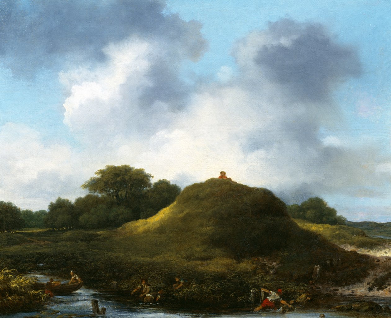 La collina, 1761-65 da Jean Honore Fragonard