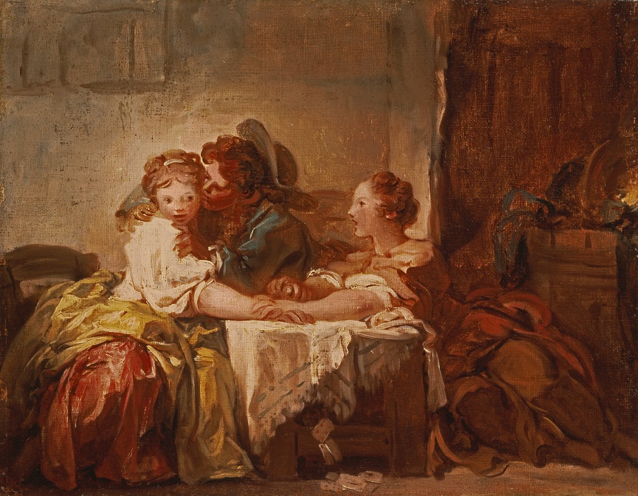 Il premio di un bacio, 1760 da Jean Honore Fragonard