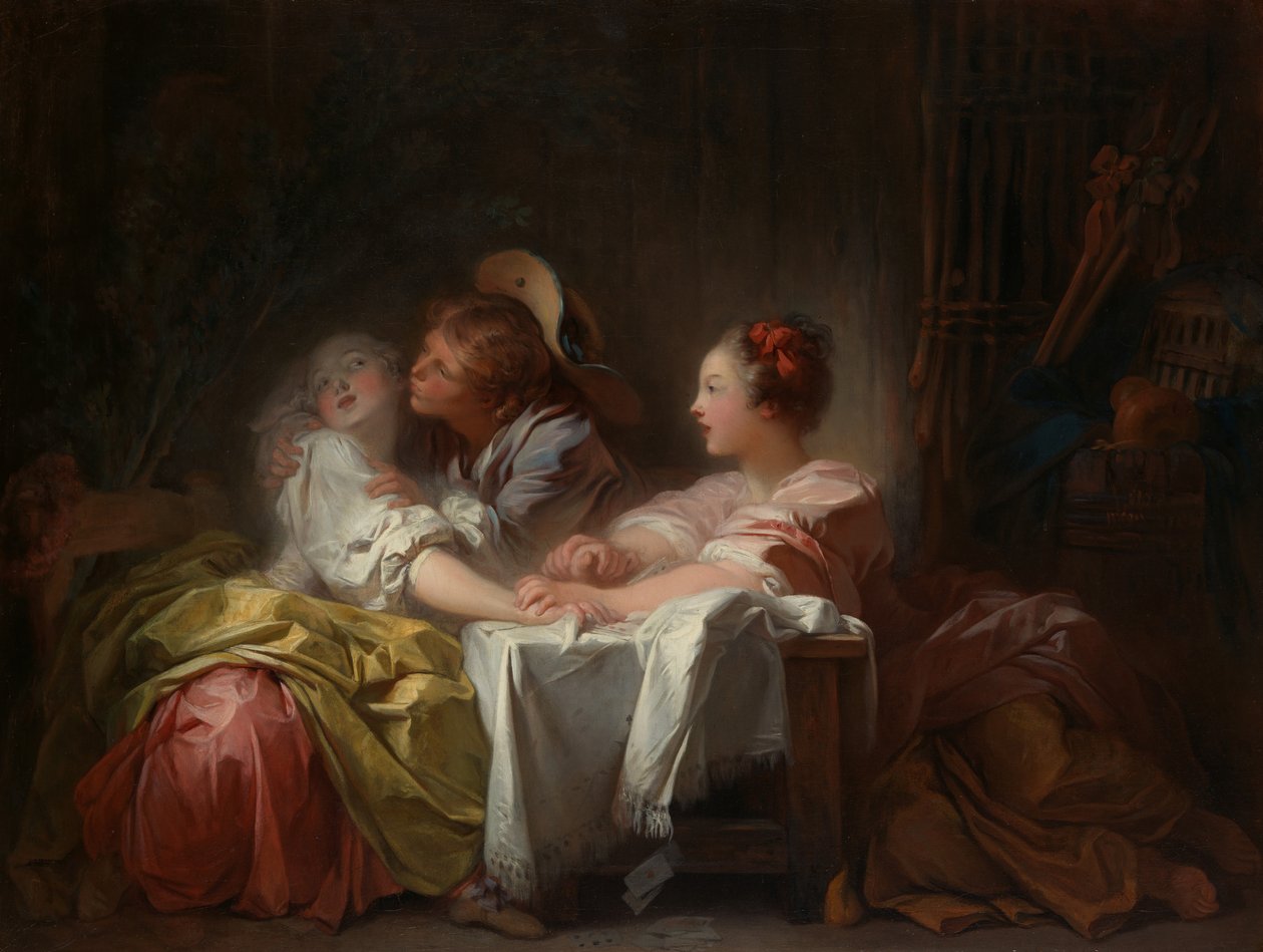 Il Bacio Rubato da Jean Honore Fragonard