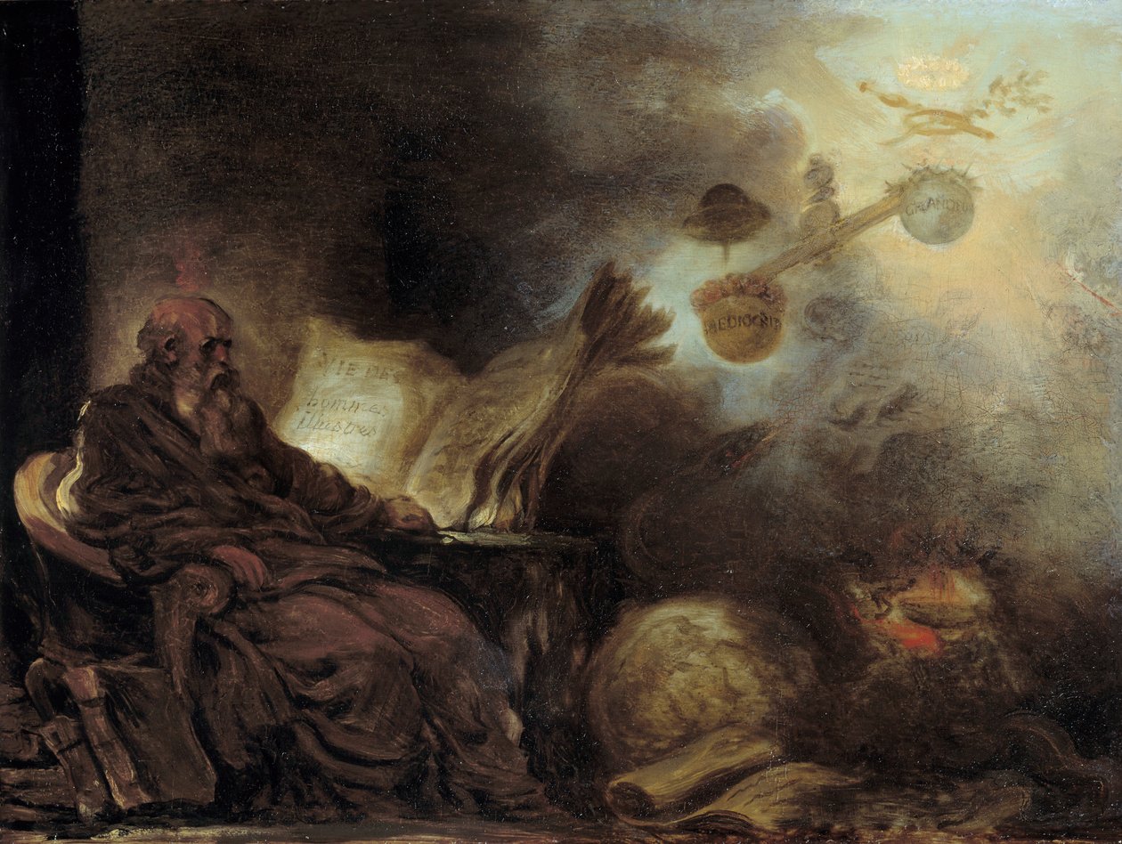 Il sogno di Plutarco da Jean Honore Fragonard