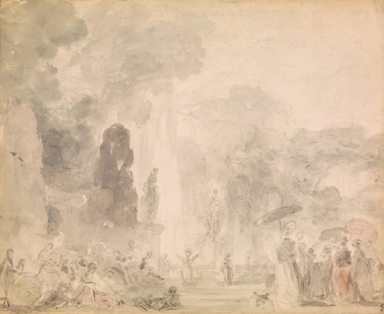 Vista di un Parco da Jean Honore Fragonard