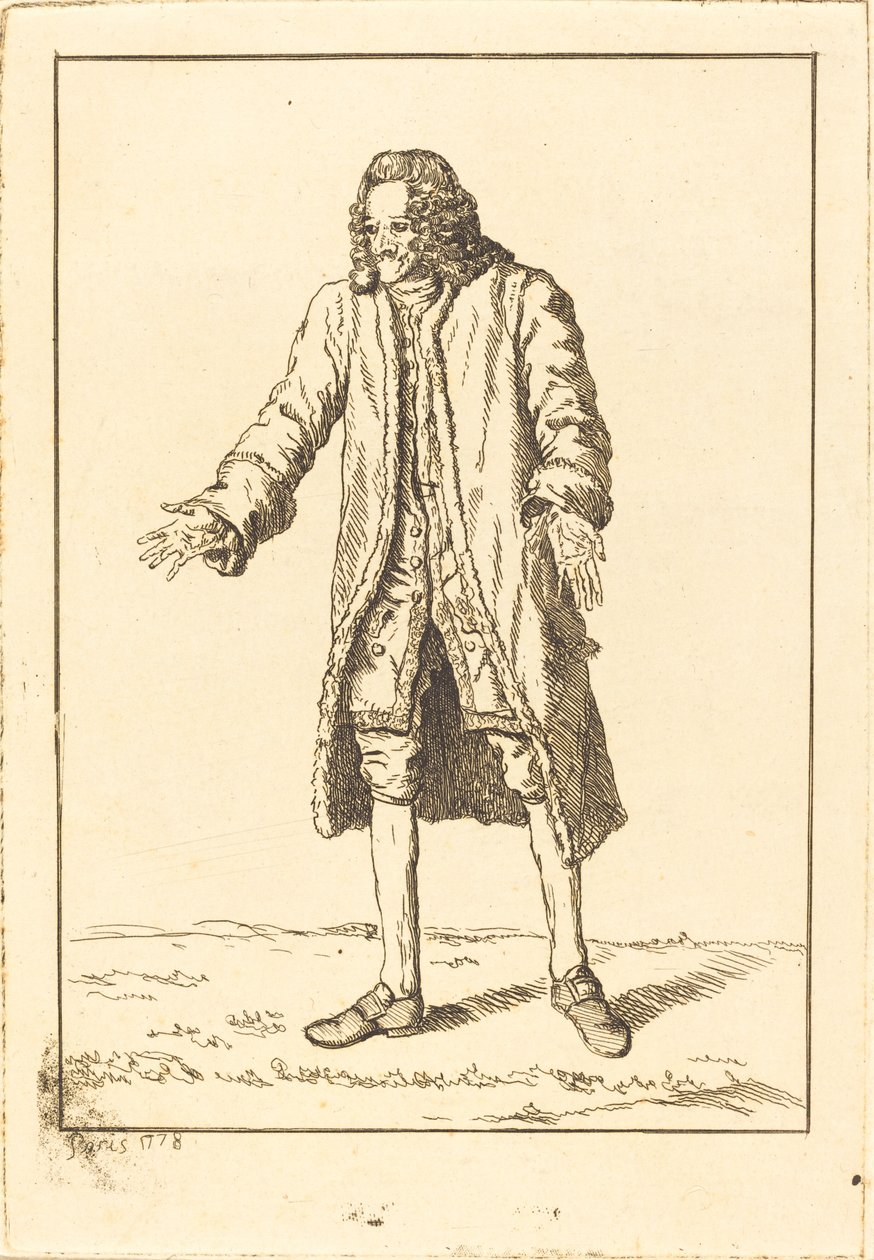 Voltaire da Jean Huber