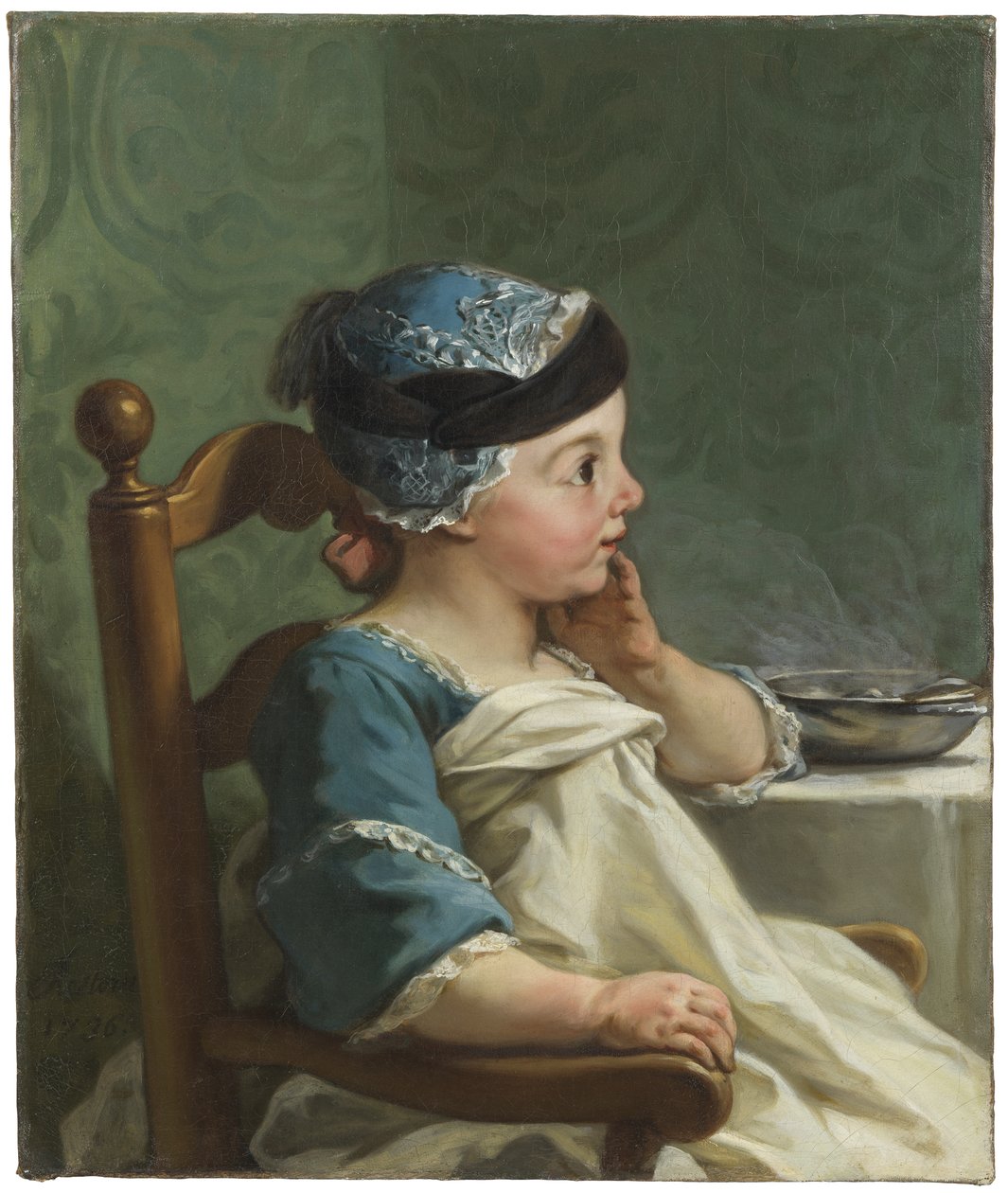 Ragazzo su una sedia per bambini, 1736 da Jean II Restout