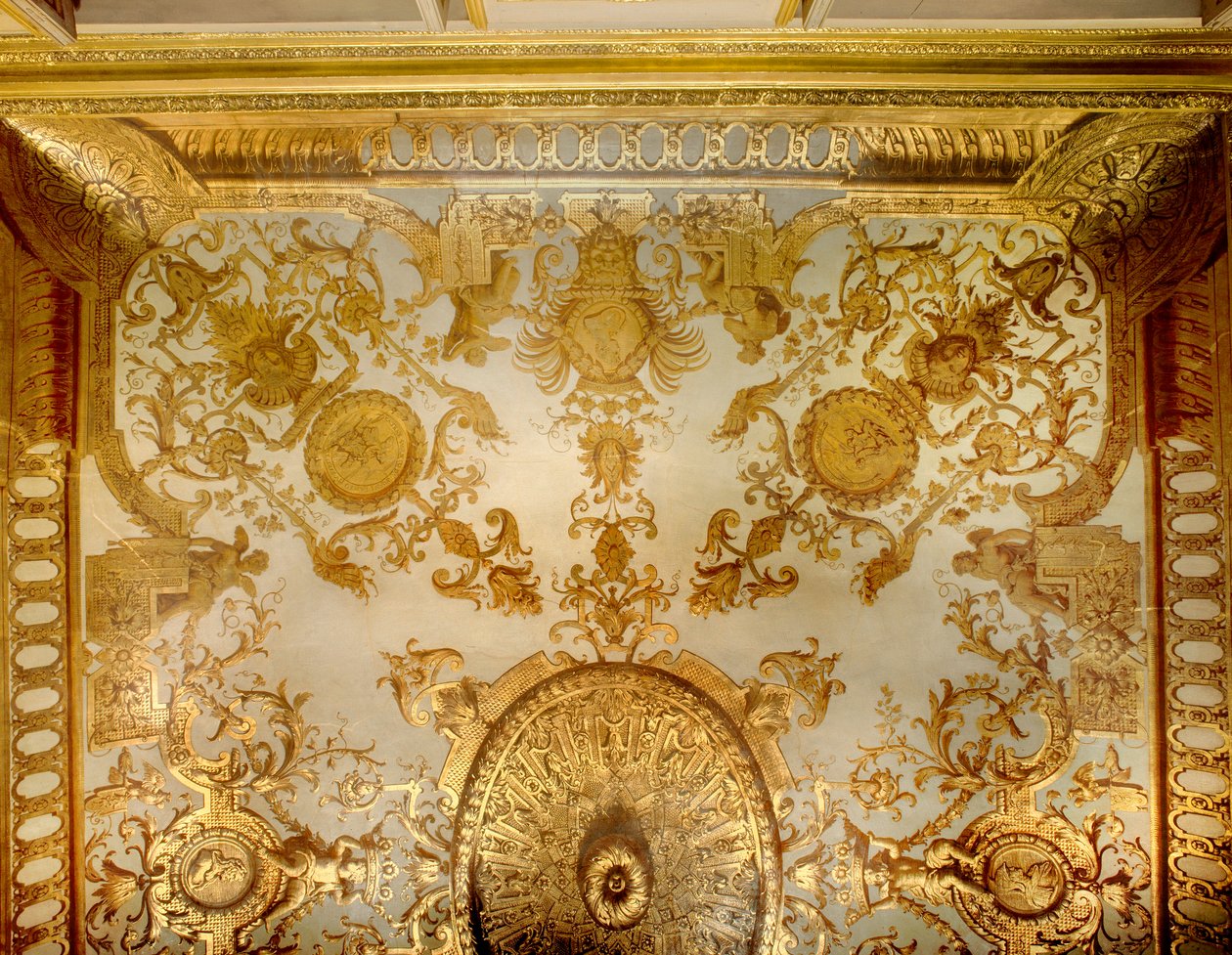Andre Camot secondo Jean I Berain, Soffitto detto imperiale della camera del letto dell
