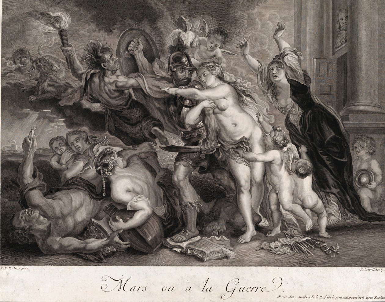 Marte va alla guerra da Jean Jacques Avril