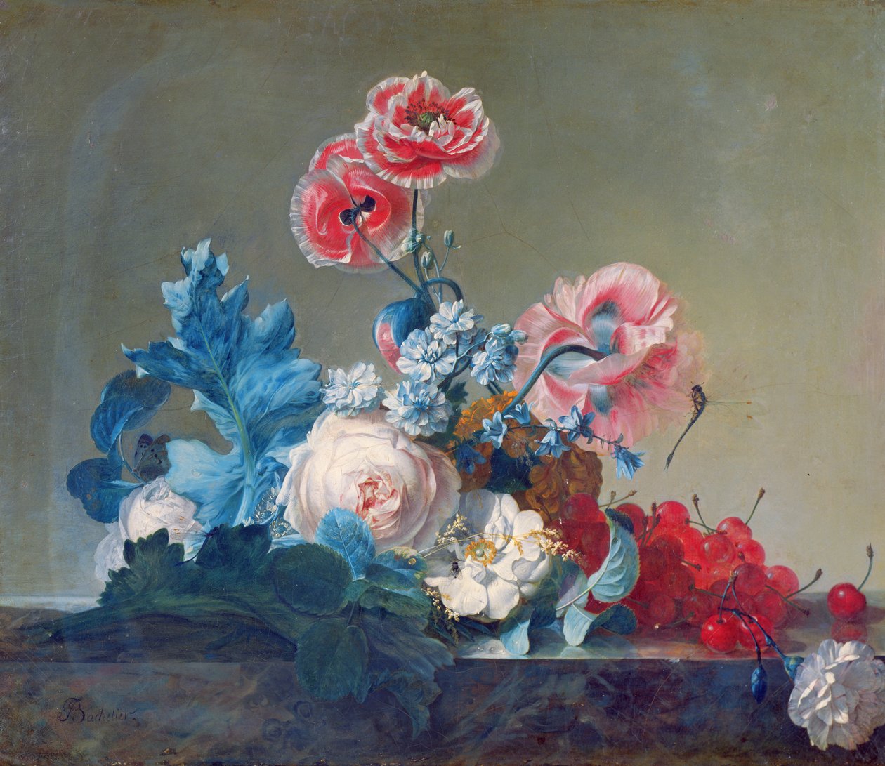Studio di fiori da Jean Jacques Bachelier