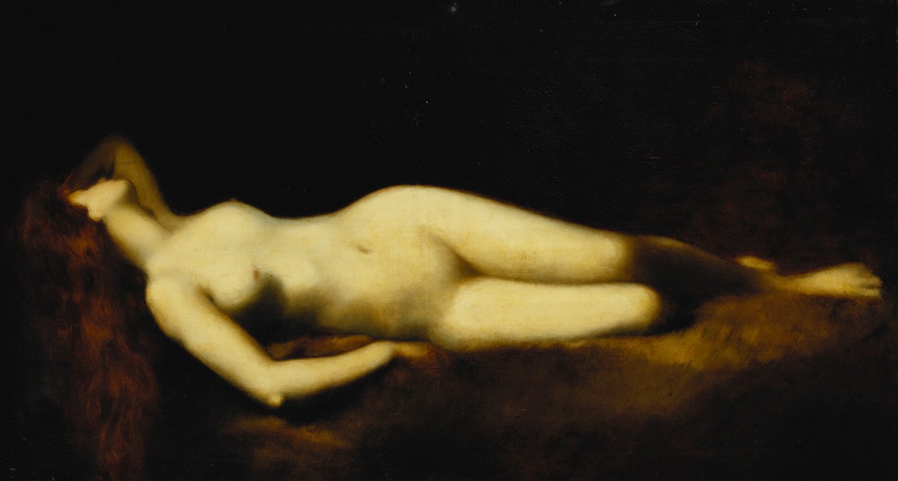 Nudo reclinato da Jean Jacques Henner