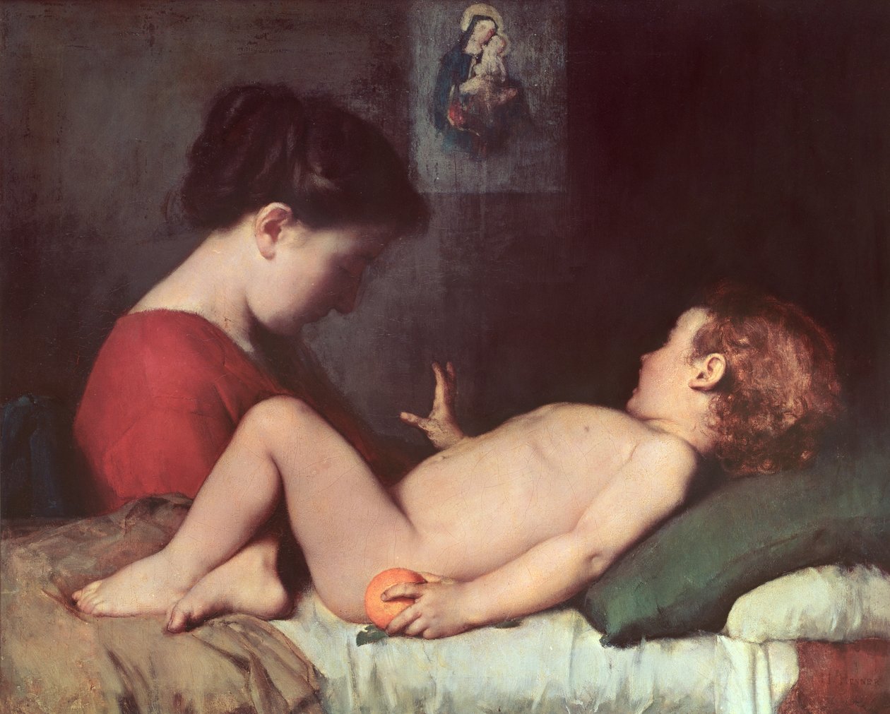 Il Bambino Risvegliato da Jean Jacques Henner