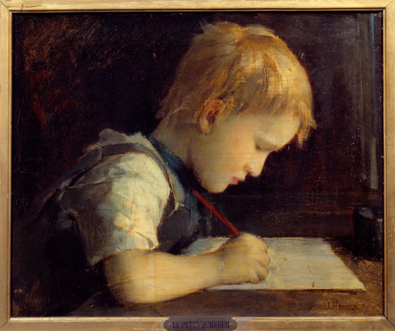 Il piccolo scrittore Paul Henner, nipote dell