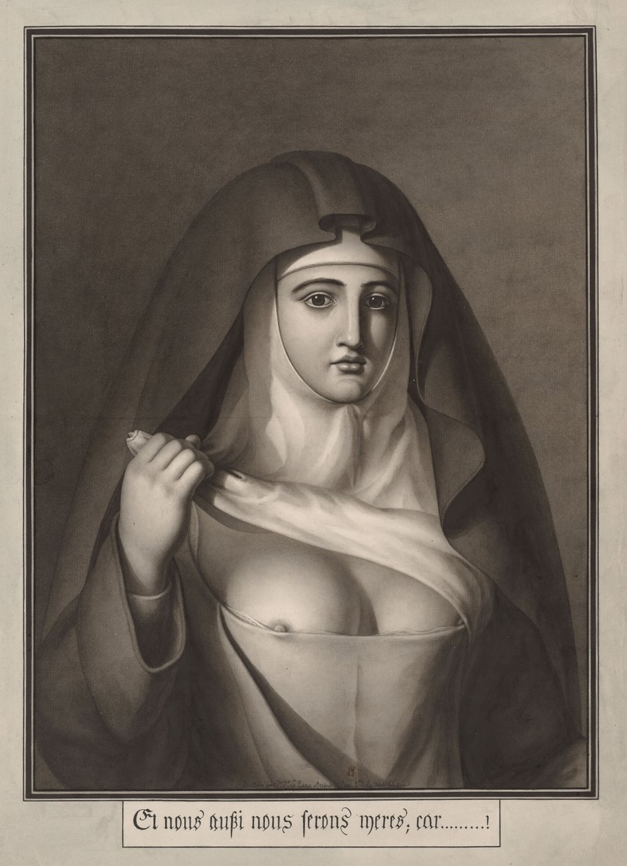 E anche noi saremo madri perché...!, 1794 da Jean Jacques Lequeu