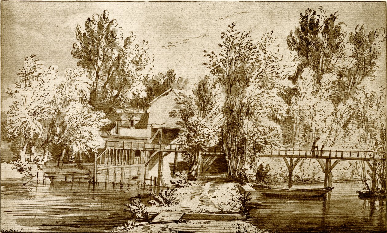 Paesaggio da Jean Jacques de Boissieu