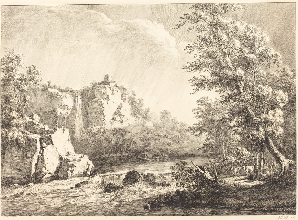 Paesaggio Fluviale con Tempesta in Arrivo da Jean Jacques de Boissieu