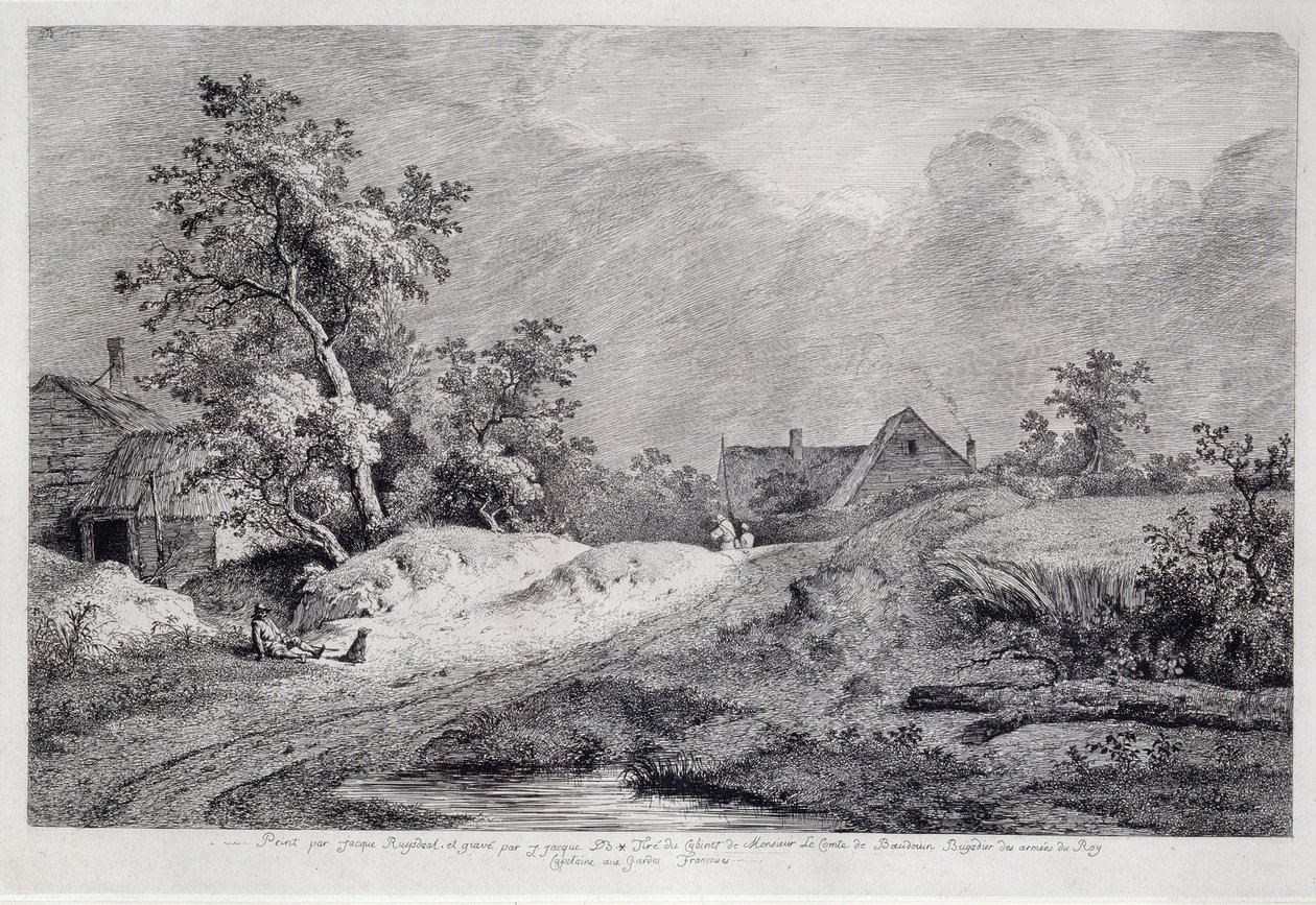 Campo di grano, 1772 da Jean Jacques de Boissieu